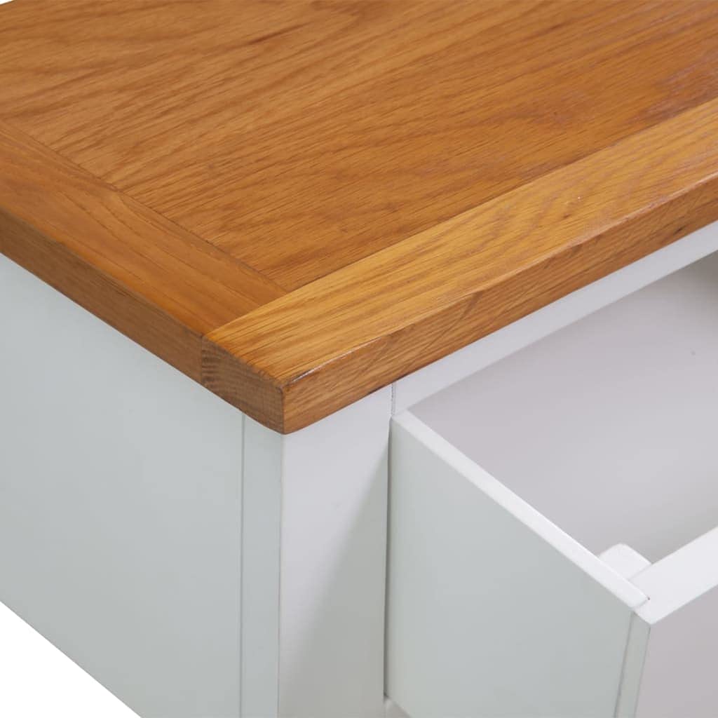 Solid Oak Wood Console Table W7599
