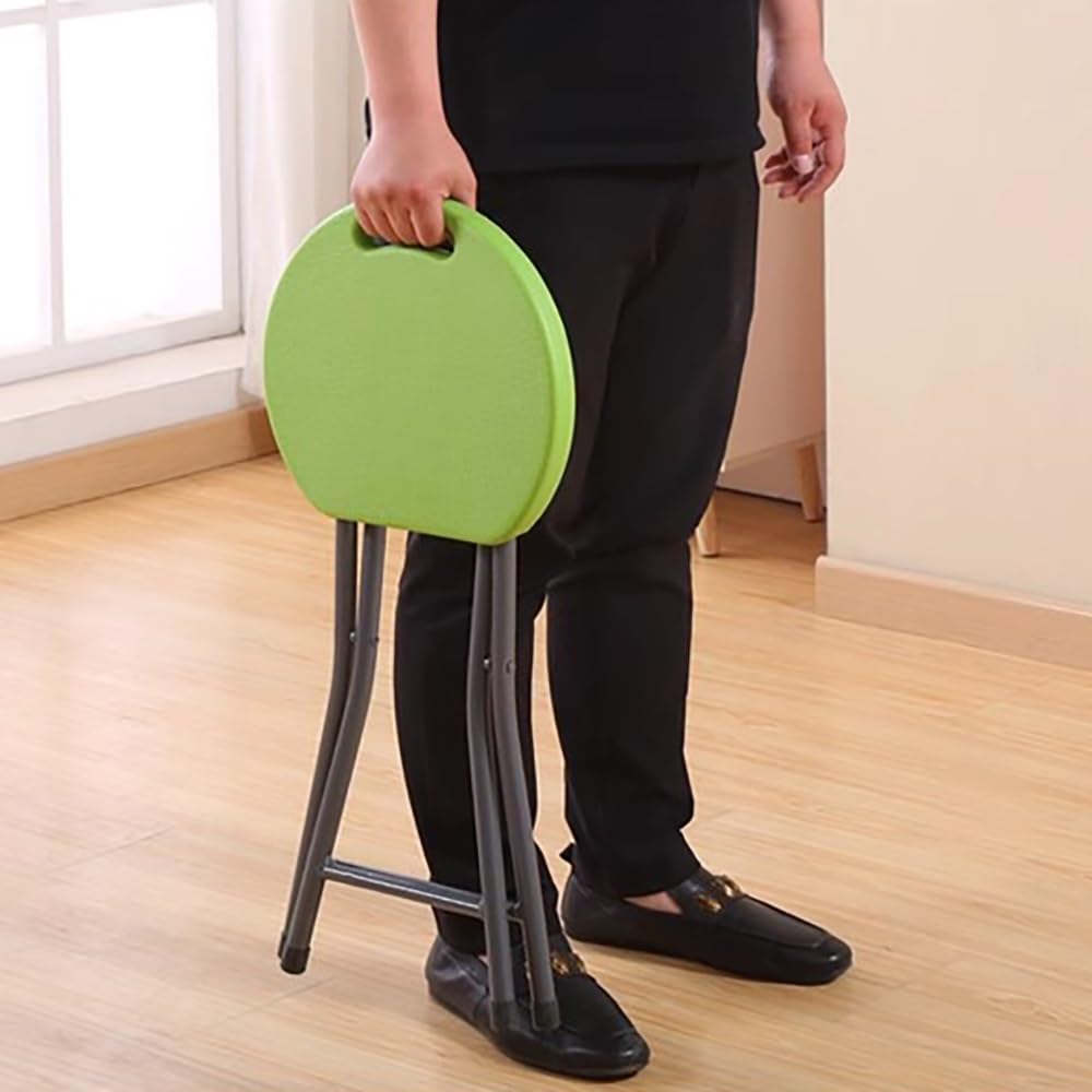 18 Inch Folding Stool with Footrest A56925