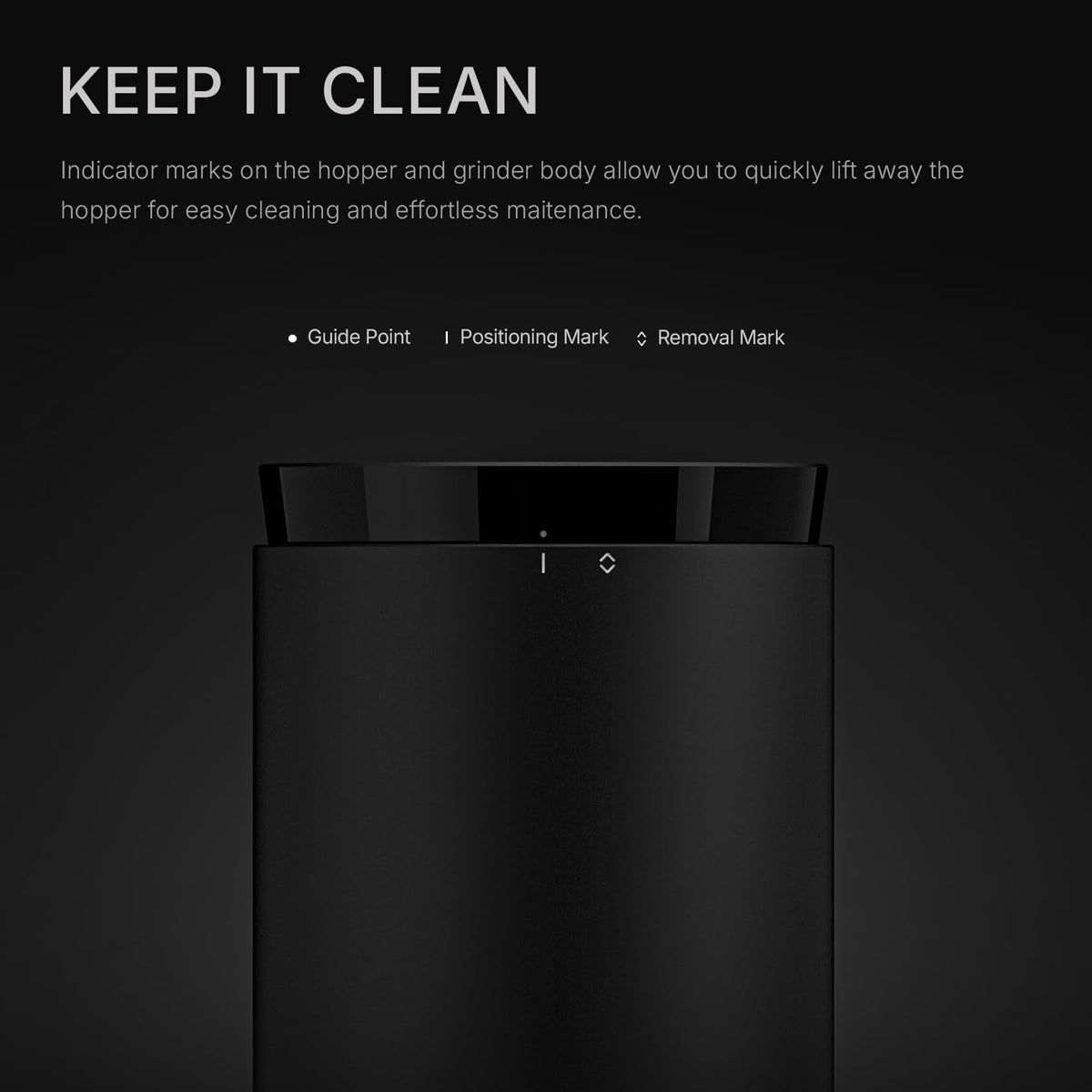 Portable Electric Burr Coffee Grinder with 30 Settings Q301861