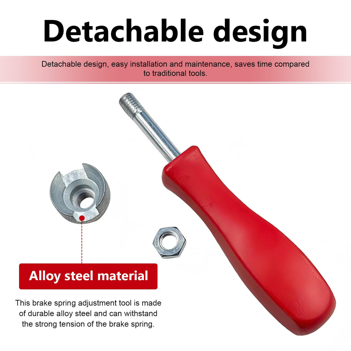 Alloy Steel Drum Brake Spring Tool Y30861
