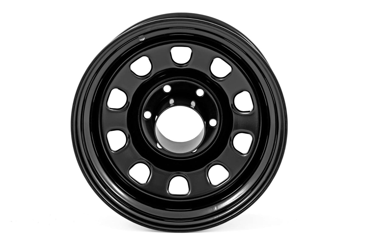 16x8 Gloss Black Steel Wheel N12589