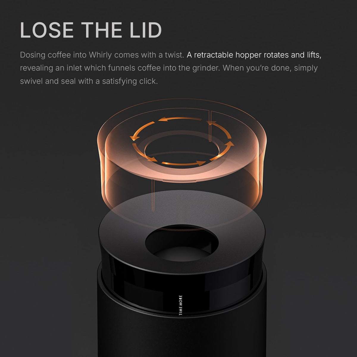 Portable Electric Burr Coffee Grinder with 30 Settings Q301861