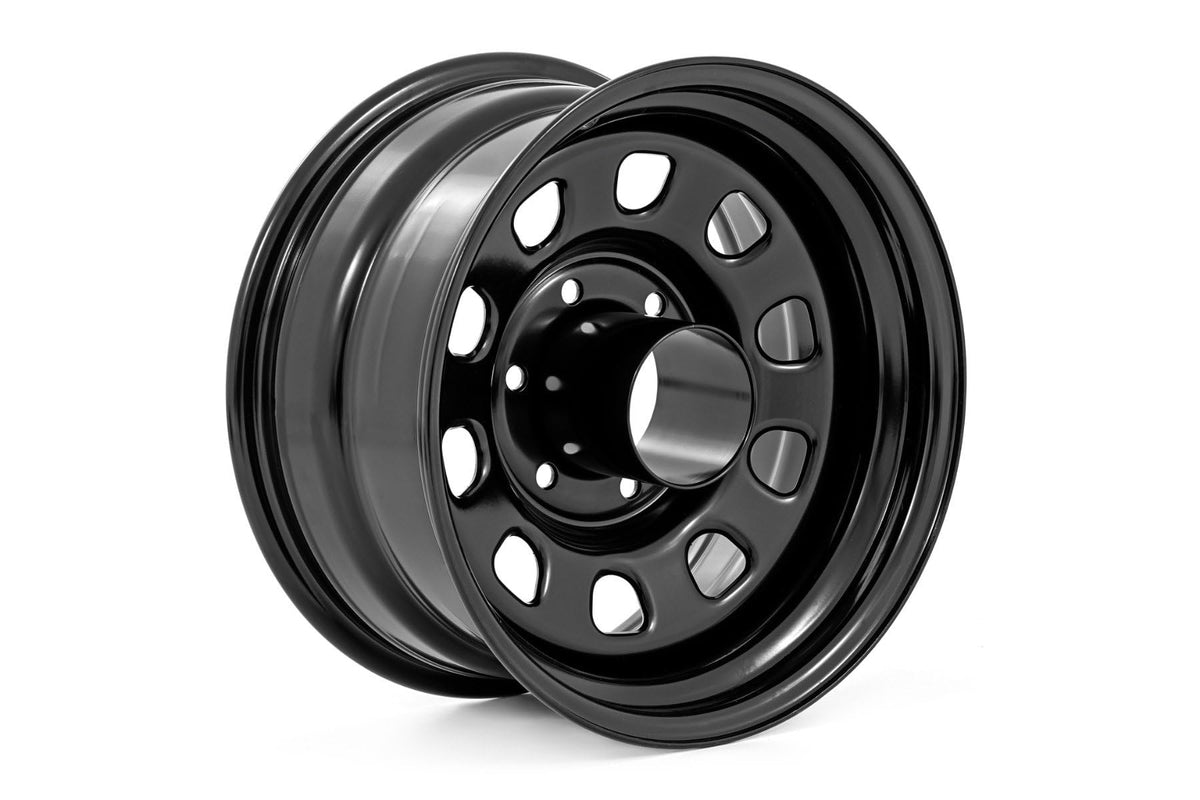 16x8 Gloss Black Steel Wheel N12589