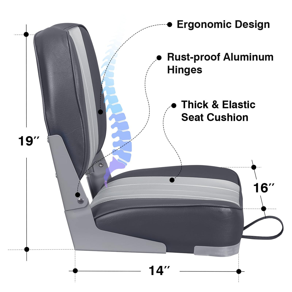Folding Boat Seat C6896