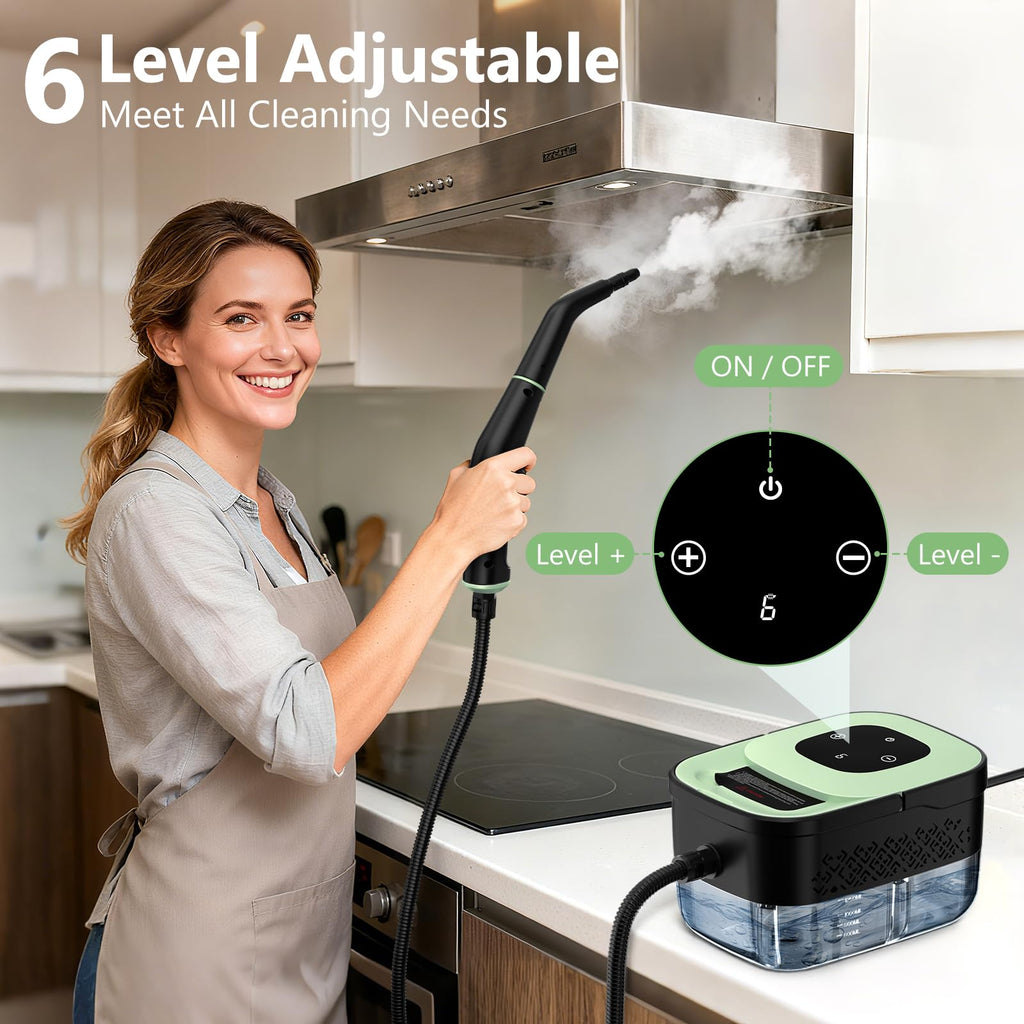 Portable Handheld Steam Cleaner with 16pcs Accessories U359088