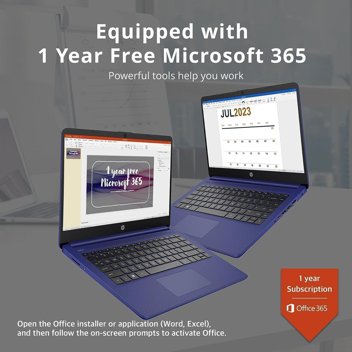 14" Ultral Light Thin Laptop, Quad-Core Intel Celeron, 16GB RAM, 564GB, Windows 11 S, Royal Blue P675560