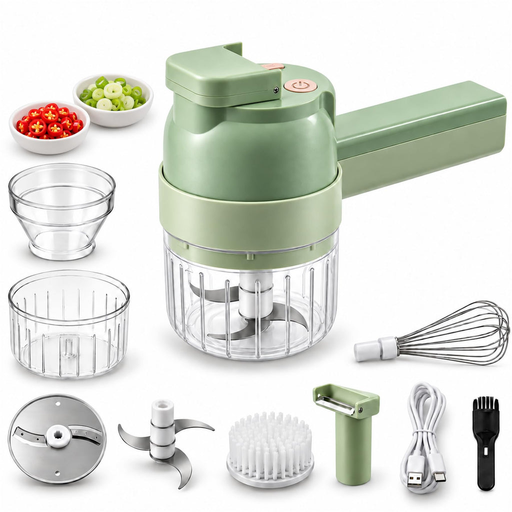 4-in-1 Handheld Electric Vegetable Cutter M936