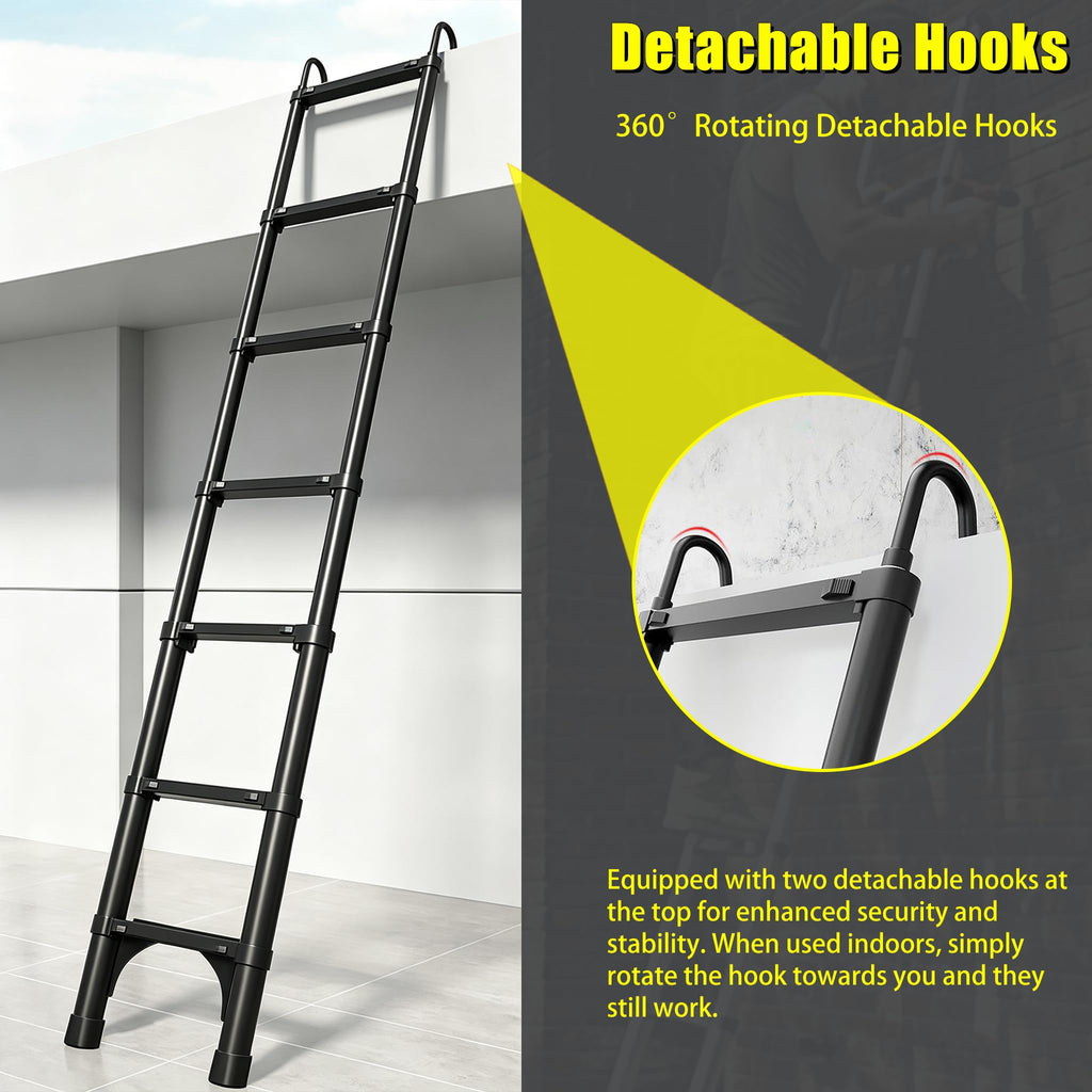 Telescoping Ladder 20FT with Stabilizer B5718
