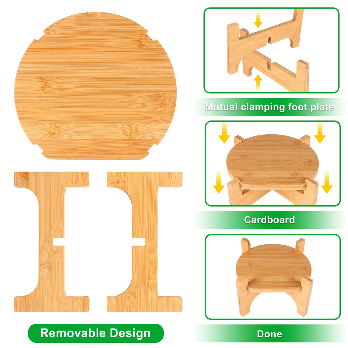 Bamboo Drink Dispenser Stand J732313