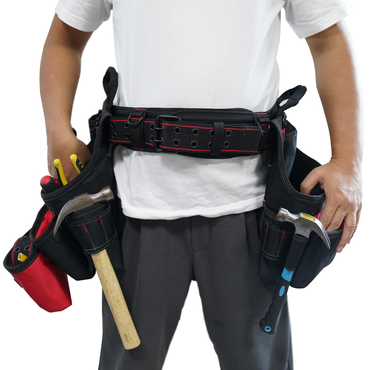 Padded Tool Belt with D Ring H7590