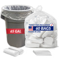 65 Gallon Heavy Duty Trash Bags F933