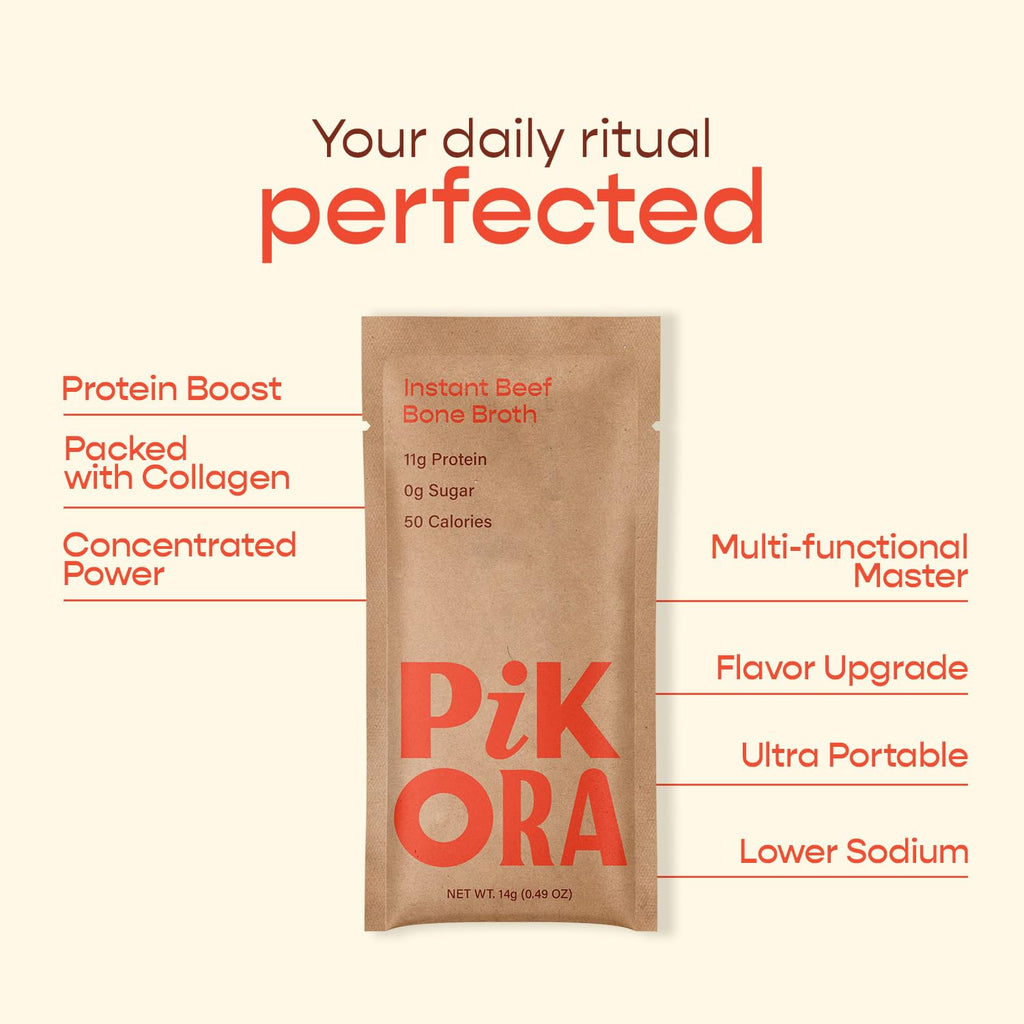 Beef Bone Broth Instant Powdered Mix 3 Pack Y70334