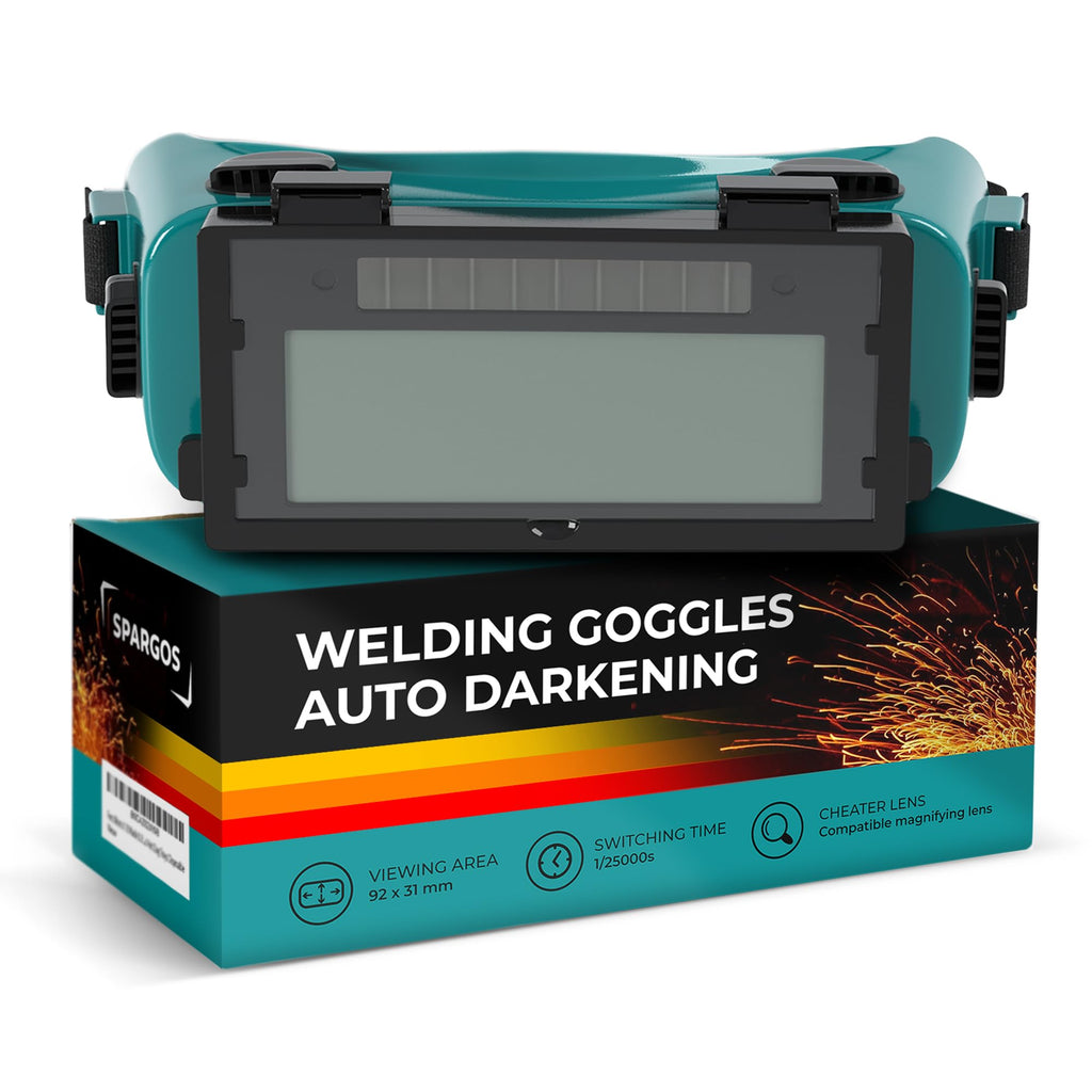 Welding Goggles Auto Darkening Flip Up DIN 8-12 Q454