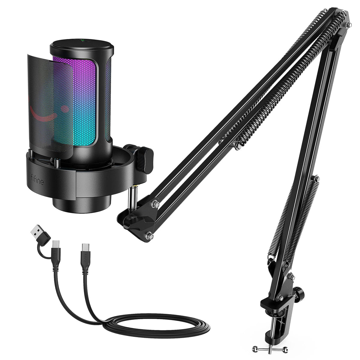 USB Gaming Microphone with Boom Arm T944622