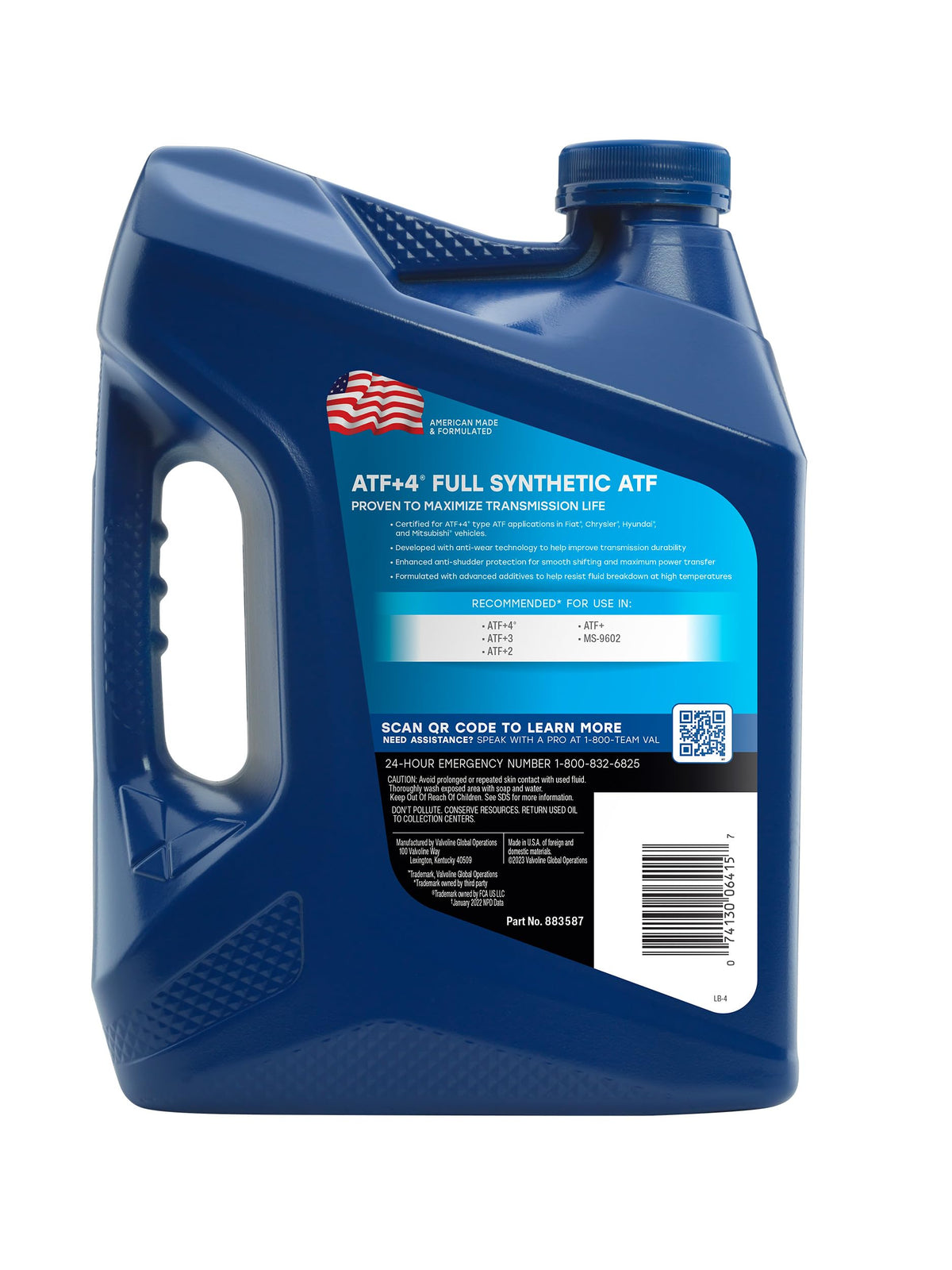 Full Synthetic Automatic Transmission Fluid 1 Gallon R90231