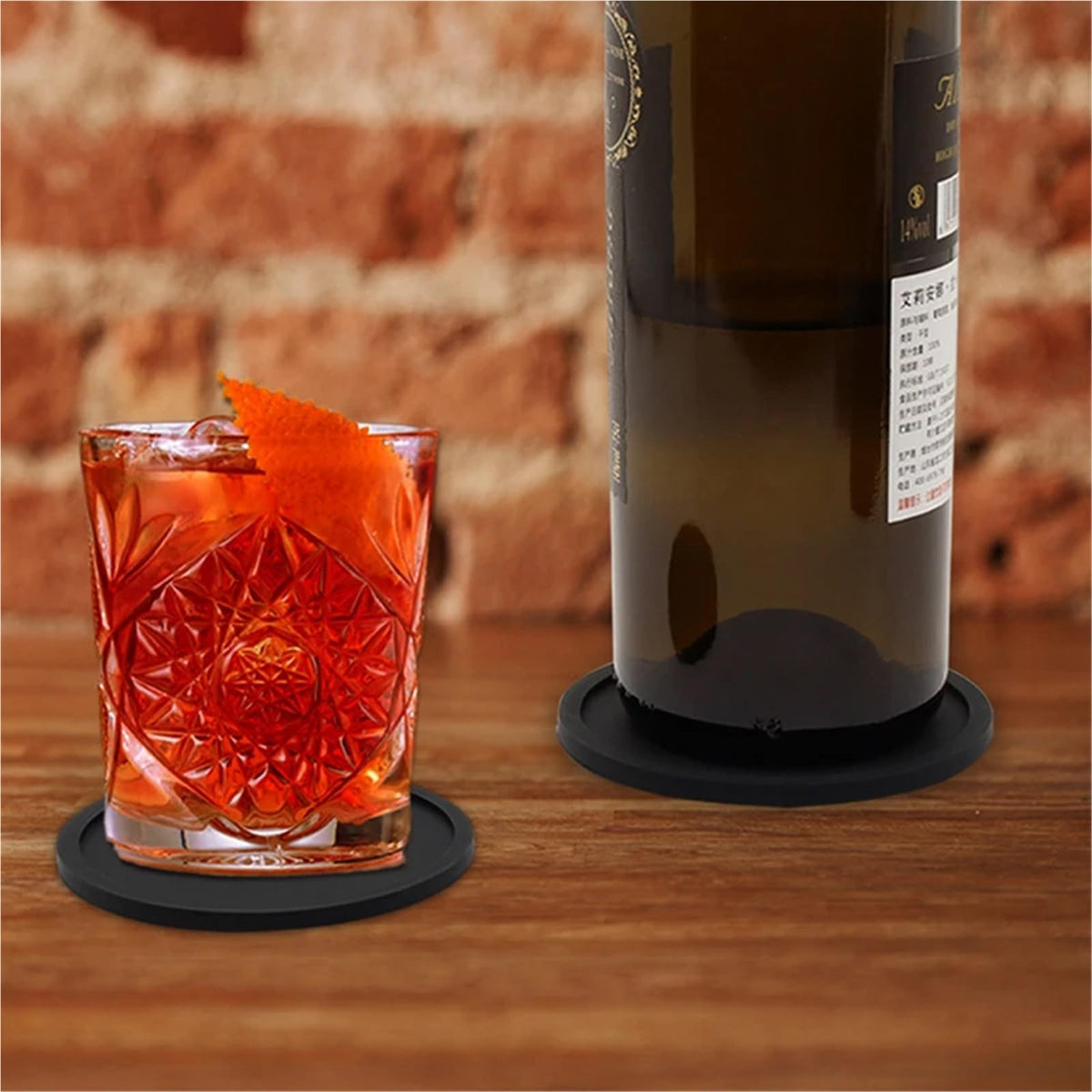 32 Pc Silicone Coasters T114