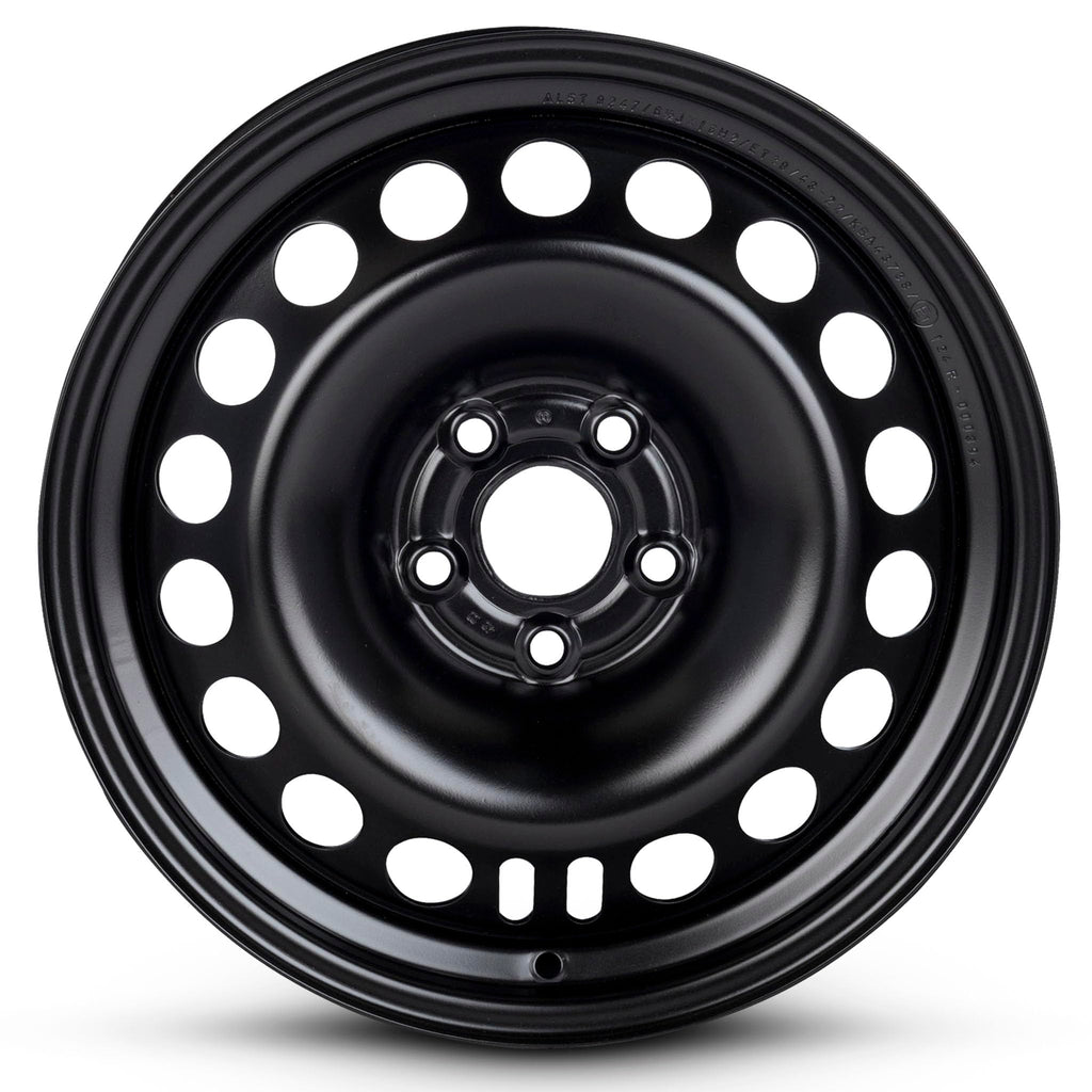 16 Inch Black Painted Steel Rim Q832540
