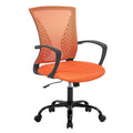 Orange Ergonomic Mesh Office Chair with Lumbar Support Armrest O1327