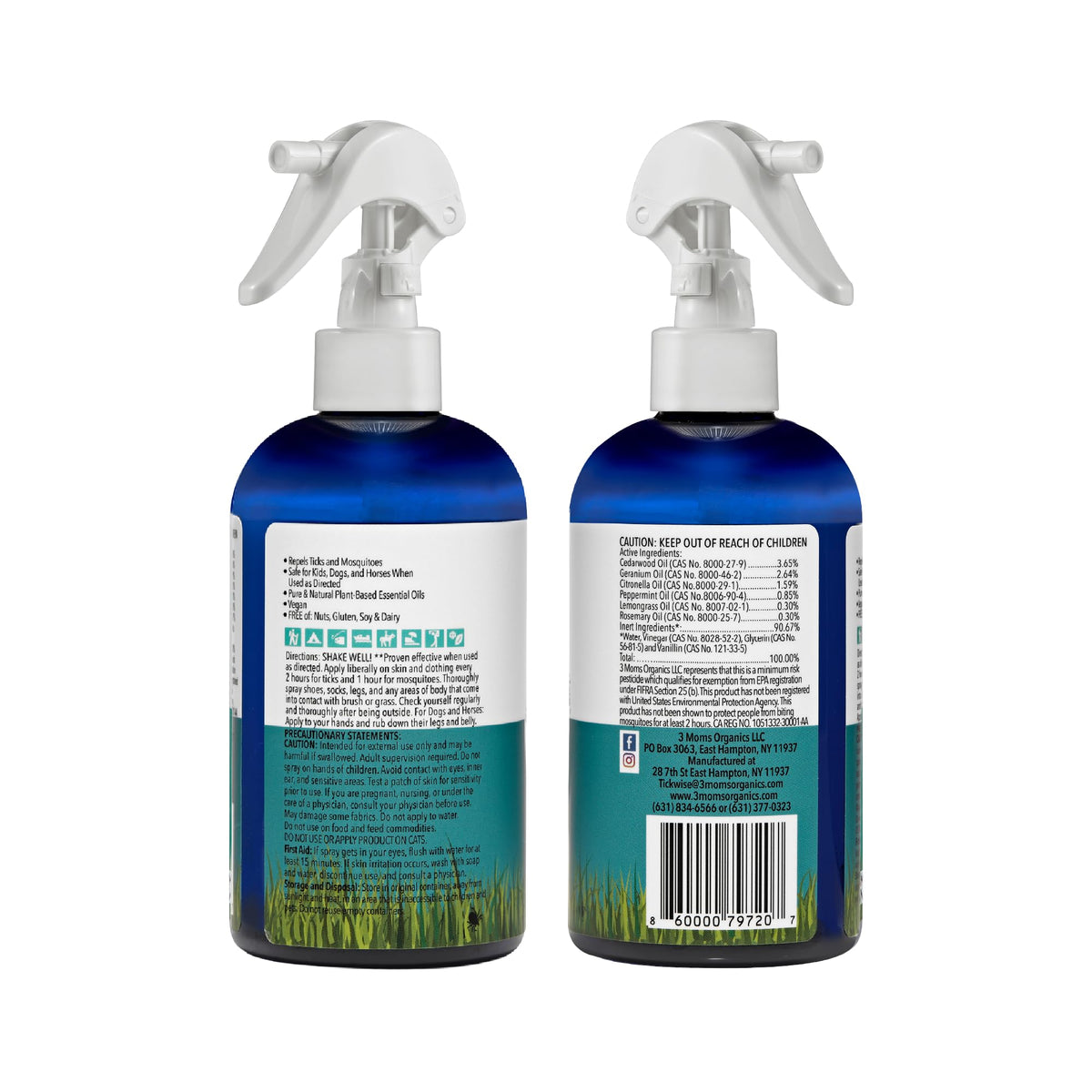 8oz DEET-Free Tick and Insect Repellent A31916