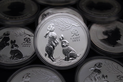 1 oz Silver Year of the Rabbit Coin T9883