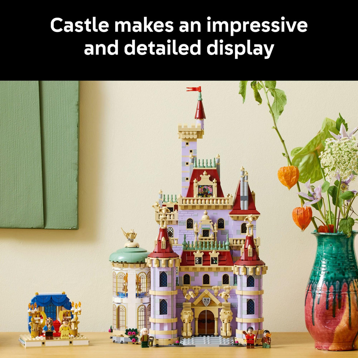 Disney Princess Beauty and The Beast Castle Building Set U2681