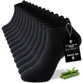 Ankle Socks for Men, 6 Pairs, Bamboo Rayon Breathable Low Cut K476