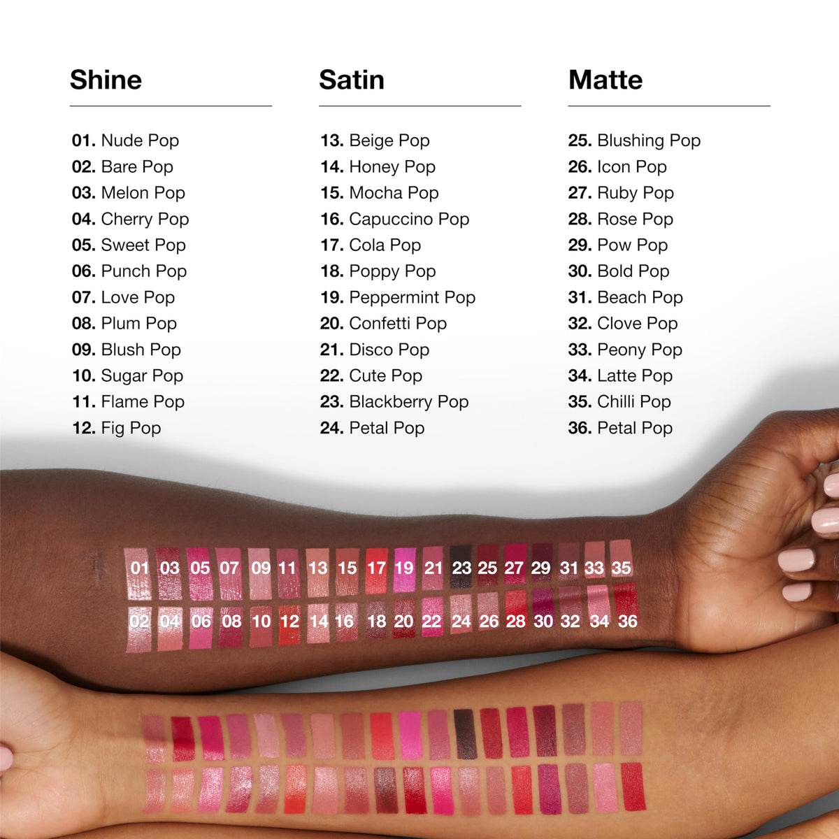 Long Lasting Satin Matte Shine Lipstick U820098