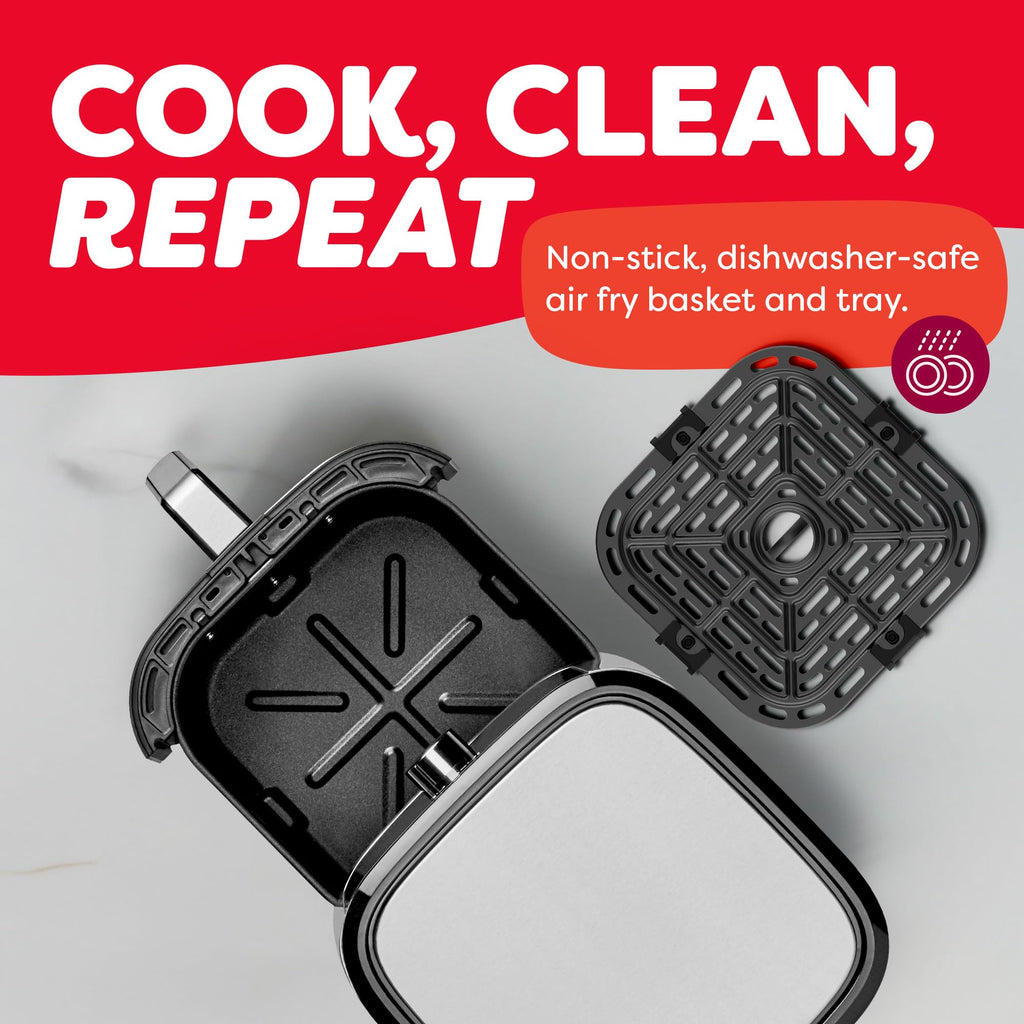 6-in-1 Stainless Steel Air Fryer J398365