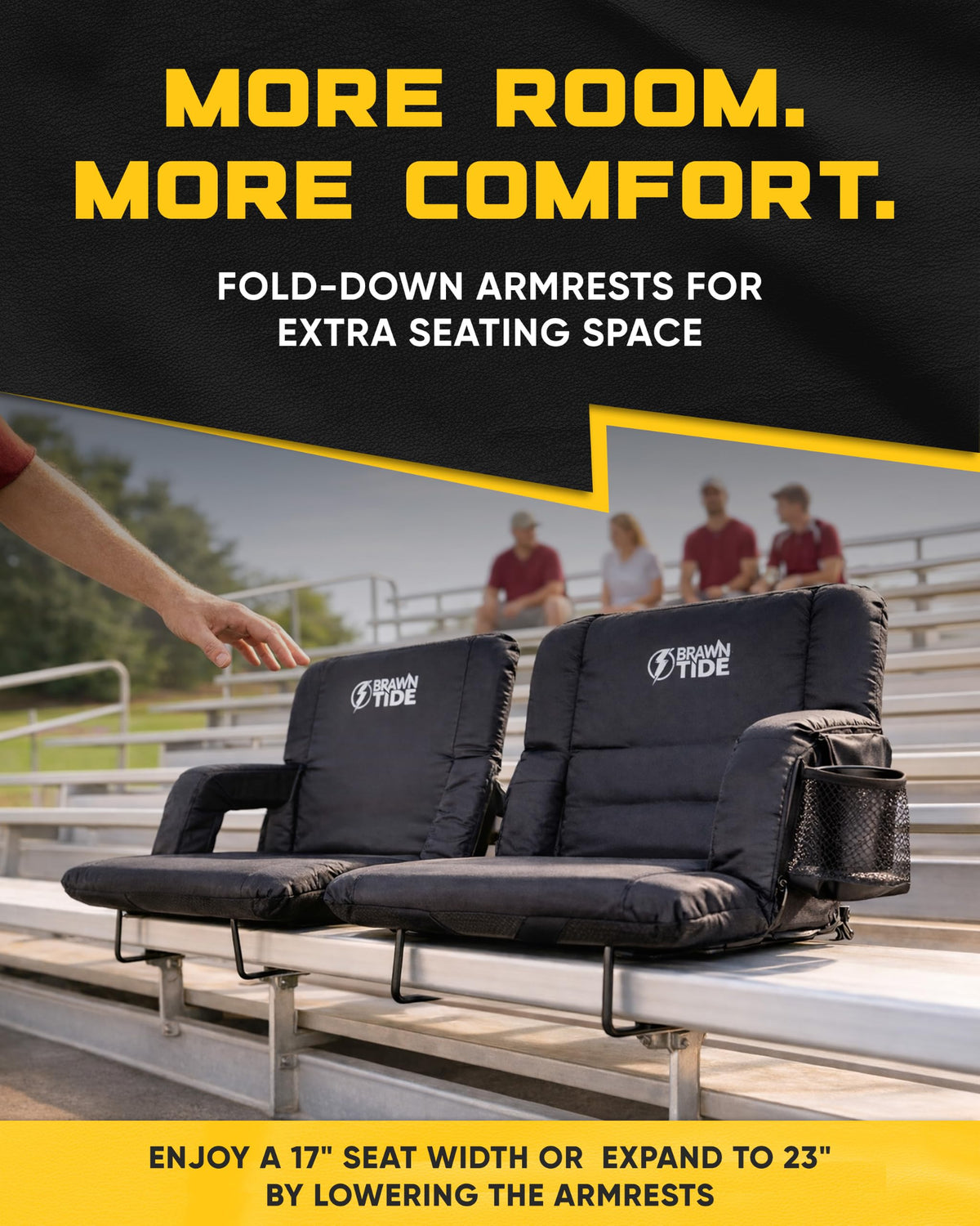 Stadium Seat with Back Support K152953